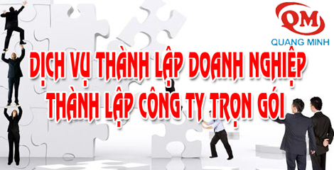 Dịch vụ thành lập doanh nghiệp của Quang Minh